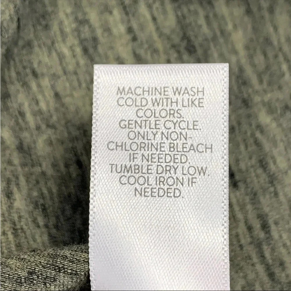 J. Jill Pure Jill Olive Green Long Sleeve Top large tall - Picture 6 of 9